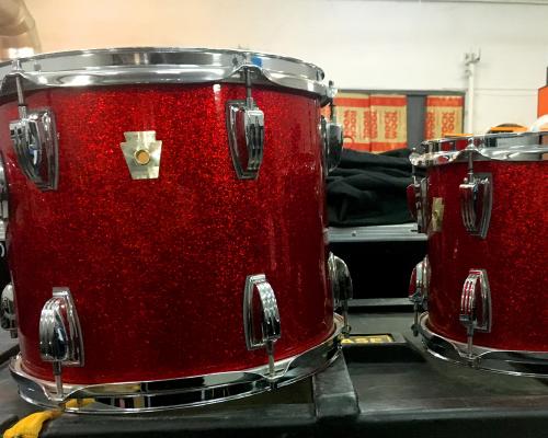 Ludwig Classic Maple Red Sparkle (Copy)-1