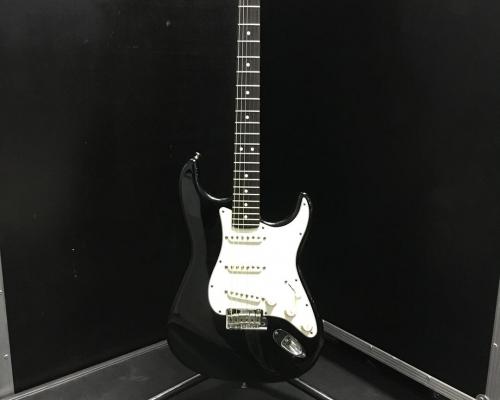 Fender Stratocaster USA Black - White (Copy)