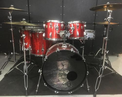 Ludwig Classic Maple Red Sparkle (9) (Copy)